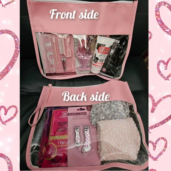 Stylish Assorted Color Cosmetic Bags with Accessories Available - Picture 4 of 11